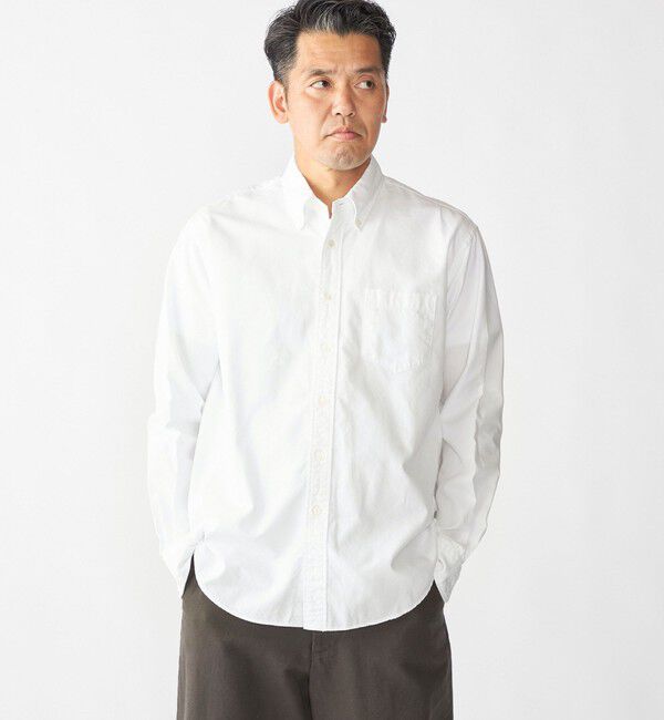 SHIPS「SHIPS: AUTHENTIC スーピマ オックスフォード ボタンダウン シャツ」|シャツ・ブラウス|