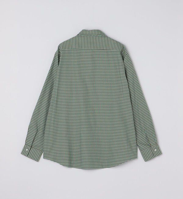 SHIPS「SHIPS: チェック レギュラーカラー ロングスリーブ シャツ」|シャツ・ブラウス|