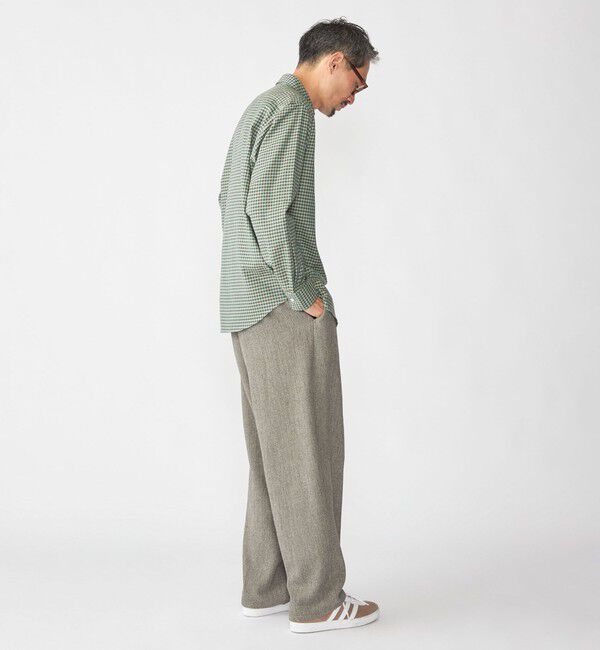 SHIPS「SHIPS: チェック レギュラーカラー ロングスリーブ シャツ」|シャツ・ブラウス|