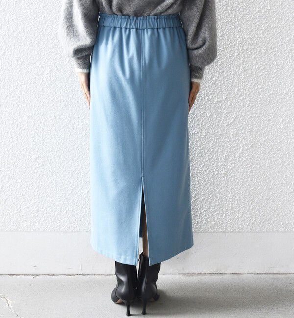 SHIPS for women「〈手洗い可能〉両面起毛 ドロスト スカート」|スカート|