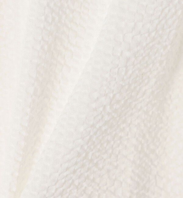 SHIPS any「《予約》SHIPS any:〈洗濯機可能〉サッカー バック リボン 配色 シャツ ブラウス」|シャツ・ブラウス|