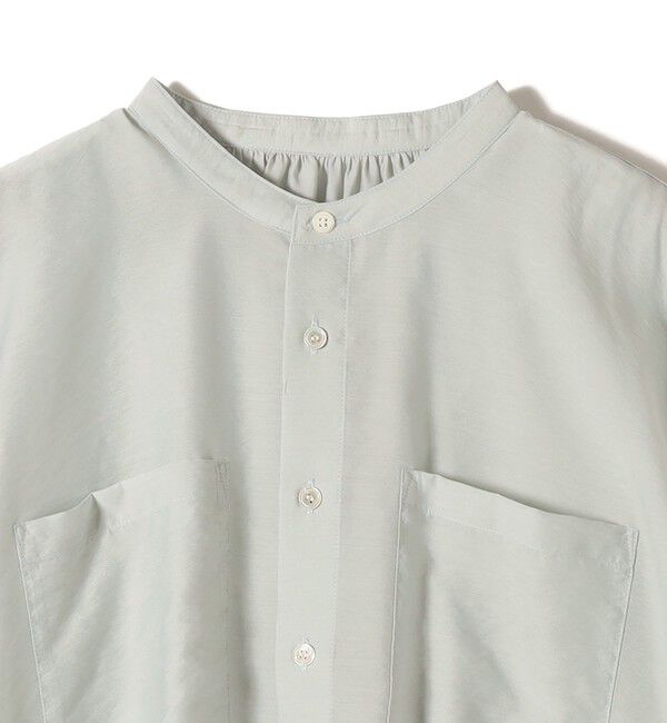 SHIPS for women「〈手洗い可能〉シアー タンブラー ポケット デザイン シャツ」|シャツ・ブラウス|