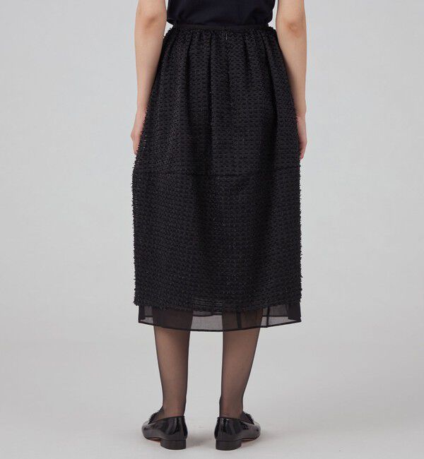 TOMORROWLAND collection「ファンシーオーガンジー バレルペプラムスカート」|スカート|