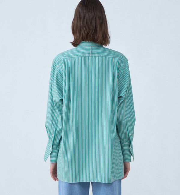 MACPHEE「コットンブロード チュニックシャツ」|シャツ・ブラウス|