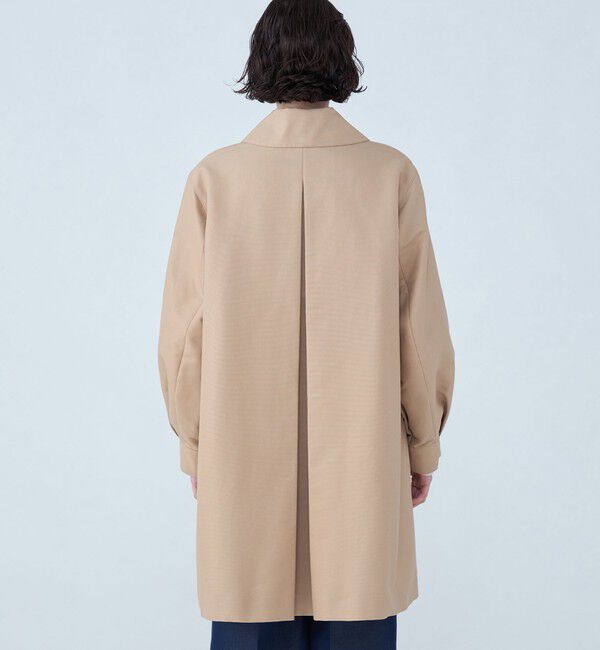 TOMORROWLAND collection「コットンシルクグログラン パフステンカラーコート」|ステンカラーコート|