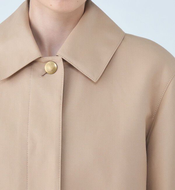 TOMORROWLAND collection「コットンシルクグログラン パフステンカラーコート」|ステンカラーコート|