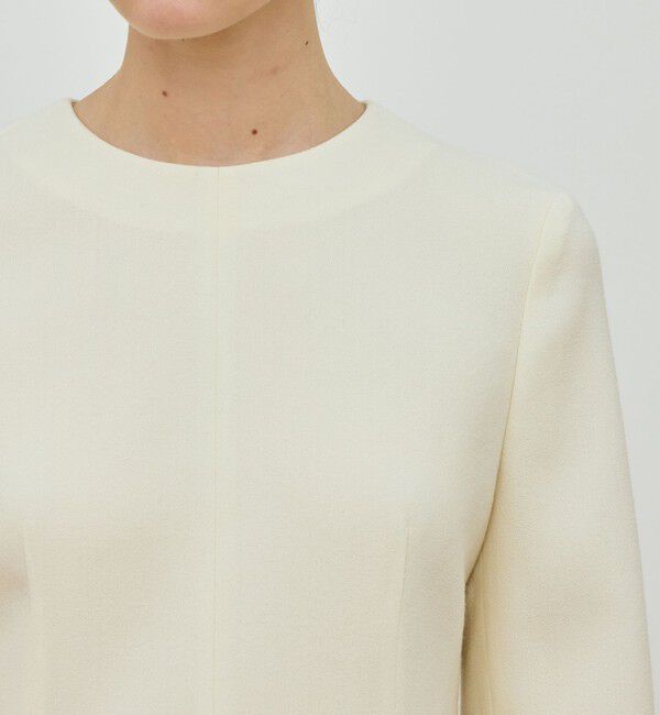 DES PRES「ウールジョーゼット プルオーバーブラウス」|シャツ・ブラウス|