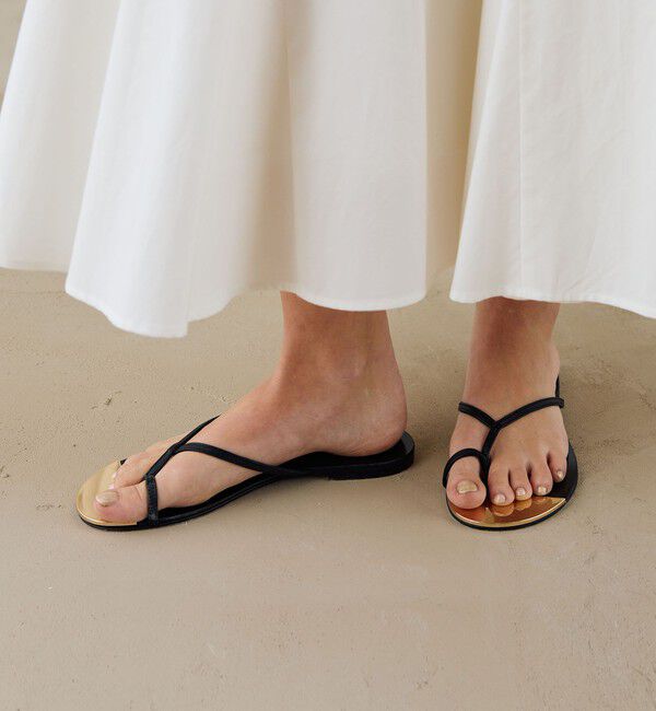 TOMORROWLAND GOODS「LAOCOONTE　フラットサンダル」|サンダル|