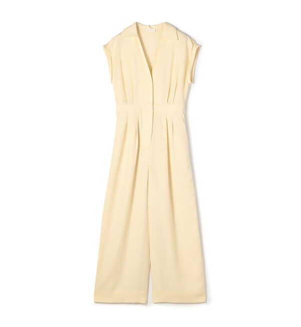 Ballsey「セルロースツイル サイドアジャストオールインワン」|オールインワン|41 ライトベージュ