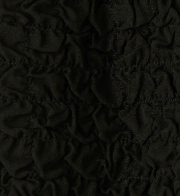 DES PRES「シャーリングシルク ショートプルオーバー」|シャツ・ブラウス|