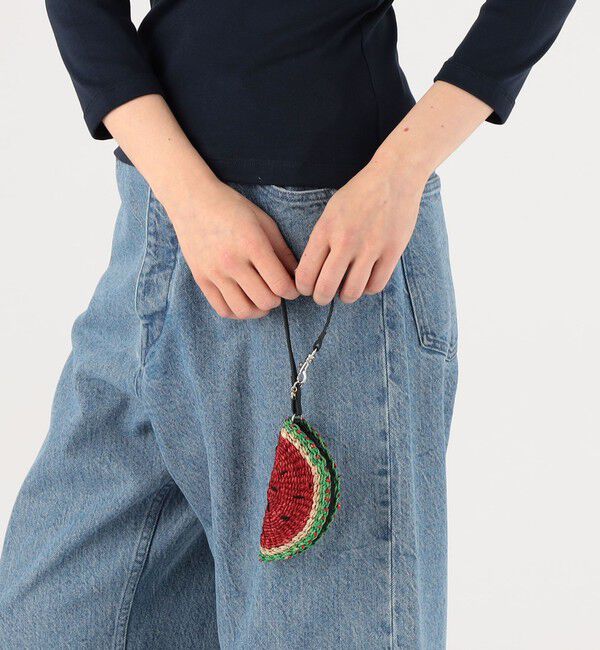 TOMORROWLAND GOODS「a-jolie fruits petit bag」|ポーチ|