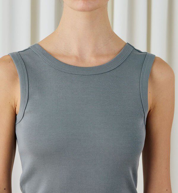 DES PRES「ソフトサーキュラーリブ タンクトップ」|タンクトップ|