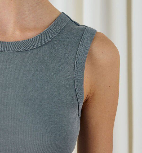 DES PRES「ソフトサーキュラーリブ タンクトップ」|タンクトップ|