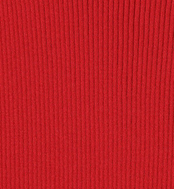 Ballsey「ポリエステルコットンリブ ノースリーブプルオーバー」|ニット・セーター|