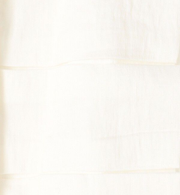 TOMORROWLAND collection「エフェクトリネン ハーフスリーブブラウス」|シャツ・ブラウス|