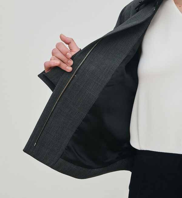 DES PRES「ソフトウールオックスフォード ショートシャツブルゾン」|ブルゾン・スタジャン|