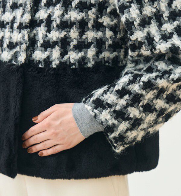 TOMORROWLAND collection「グリハウンドトゥース チェンジカラージャケット」|その他|