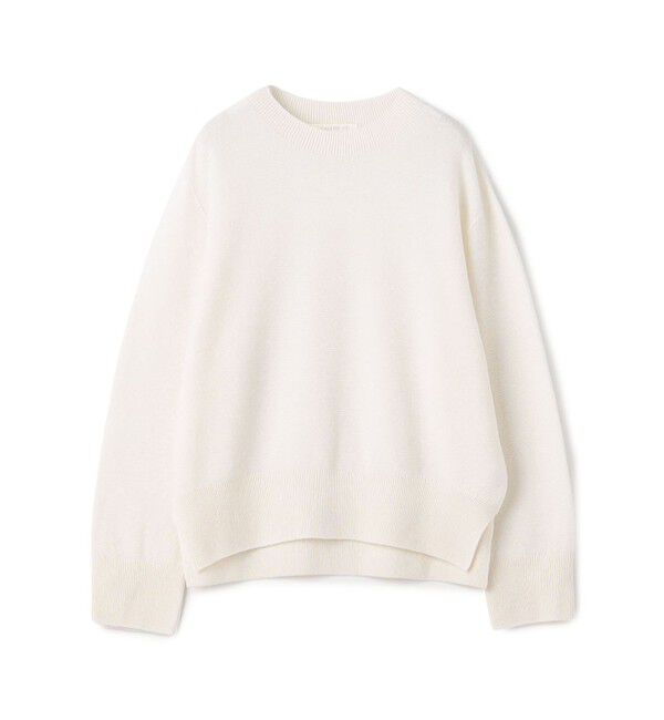 GALERIE VIE「カシミヤコットン クルーネックプルオーバー」|ニット・セーター|11 ホワイト