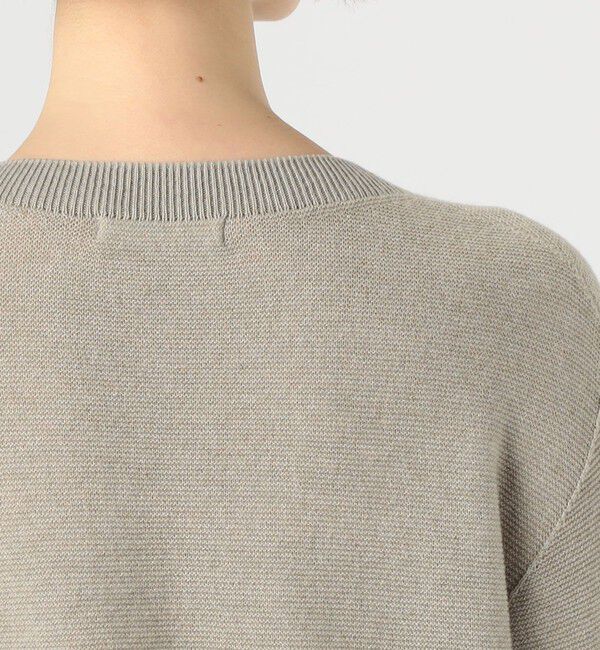 GALERIE VIE「カシミヤコットン クルーネックプルオーバー」|ニット・セーター|