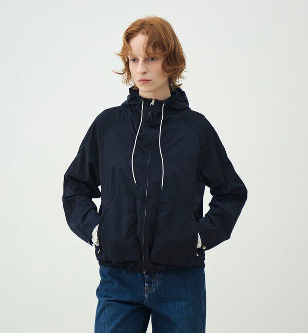 MACPHEE「【WEB先行予約】ナイロンワッシャー ジップアップブルゾン」|ブルゾン・スタジャン|