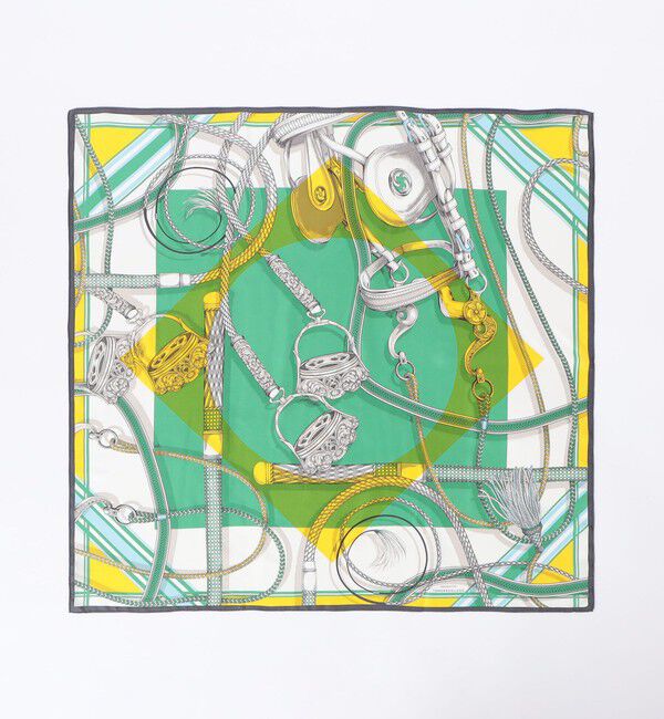 TOMORROWLAND GOODS「【別注】manipuri  CLASSIC BELT シルクスカーフ」|バンダナ・スカーフ|