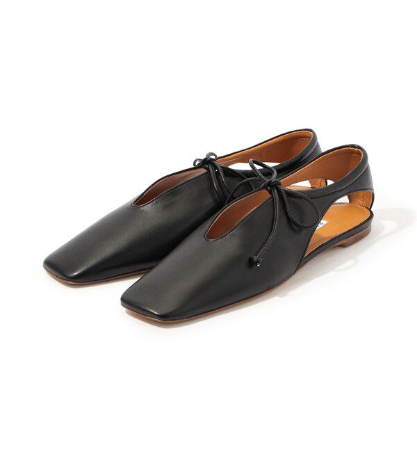 TOMORROWLAND GOODS「PIPPICHIC AMBER COCO 6 フラットシューズ」|その他|19 ブラック