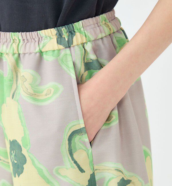 Ballsey「リリアンプリント ギャザーイージーパンツ」|その他|