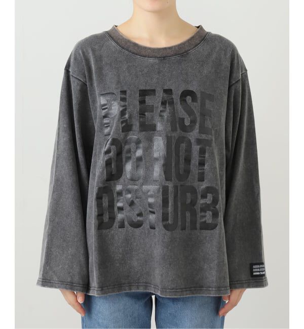 JOINT WORKS「ANNA SUI NYC / アナスイエヌワイシー DO NOTロングスリーブTシャツ」|Tシャツ・カットソー|