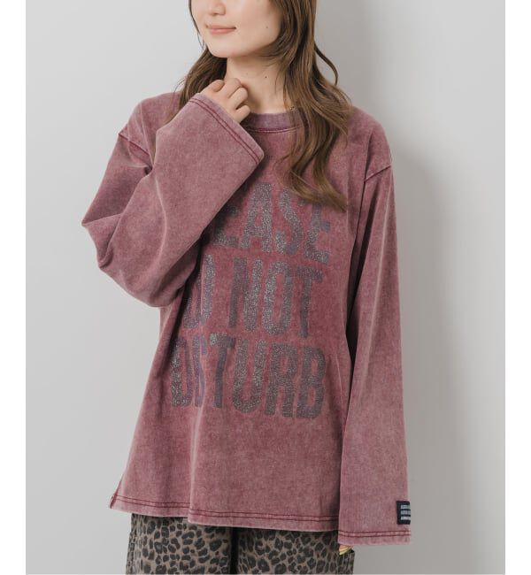 JOINT WORKS「ANNA SUI NYC / アナスイエヌワイシー DO NOTロングスリーブTシャツ」|Tシャツ・カットソー|ブラウン