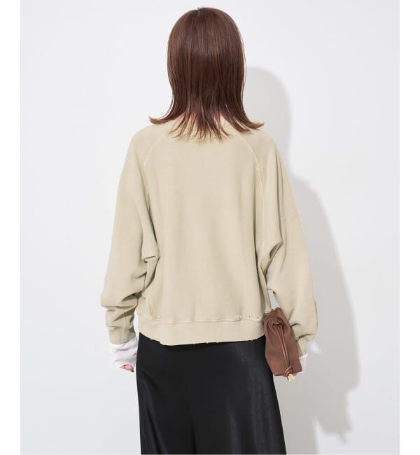 SLOBE IENA「Collegiate Pacific SLOBE別注 ダメージスウェット」|スウェット・ジャージ|