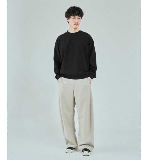 EDIFICE「《予約》FADED ダブル クルーネックニット」|スウェット・ジャージ|