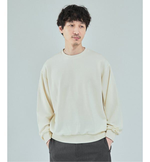EDIFICE「《予約》FADED ダブル クルーネックニット」|スウェット・ジャージ|