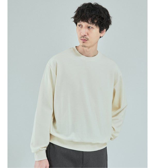 EDIFICE「《予約》FADED ダブル クルーネックニット」|スウェット・ジャージ|