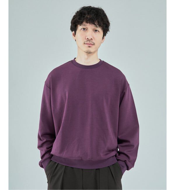 EDIFICE「《予約》FADED ダブル クルーネックニット」|スウェット・ジャージ|