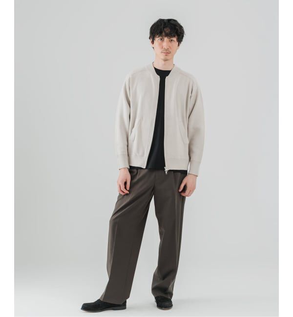 EDIFICE「スウェットライク トラックジャケット」|ニット・セーター|