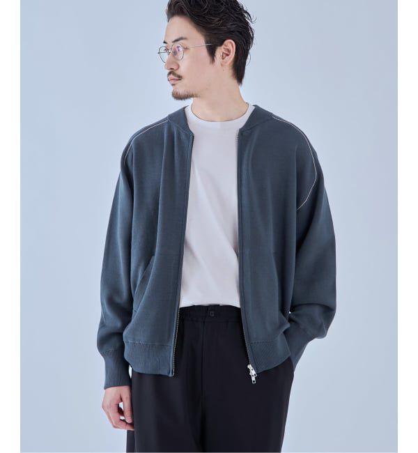 EDIFICE「スウェットライク トラックジャケット」|ニット・セーター|