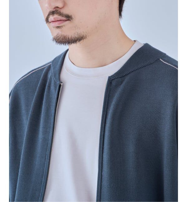 EDIFICE「スウェットライク トラックジャケット」|ニット・セーター|