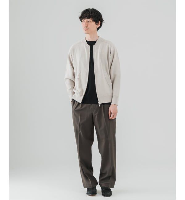 EDIFICE「スウェットライク トラックジャケット」|ニット・セーター|
