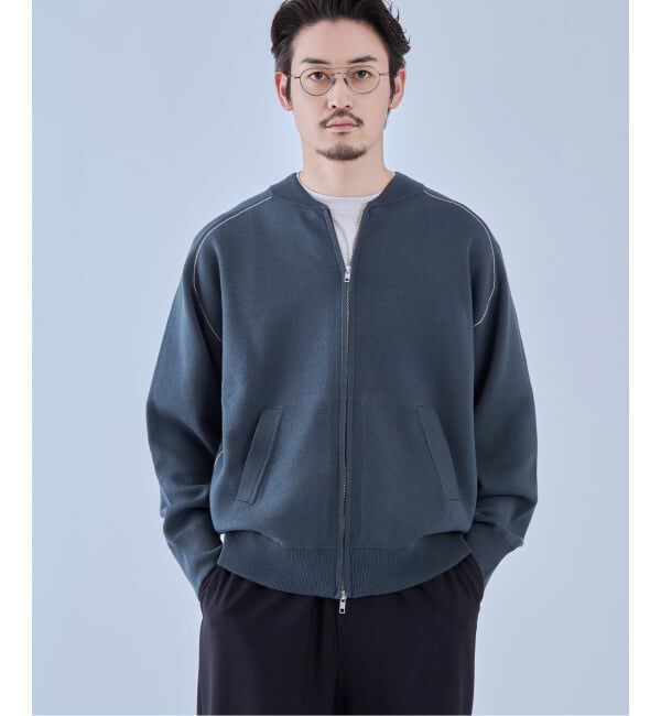 EDIFICE「スウェットライク トラックジャケット」|ニット・セーター|