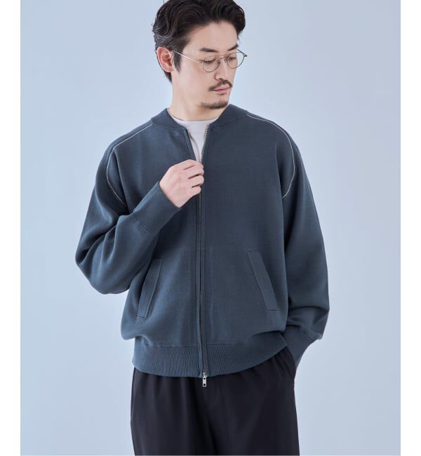 EDIFICE「スウェットライク トラックジャケット」|ニット・セーター|