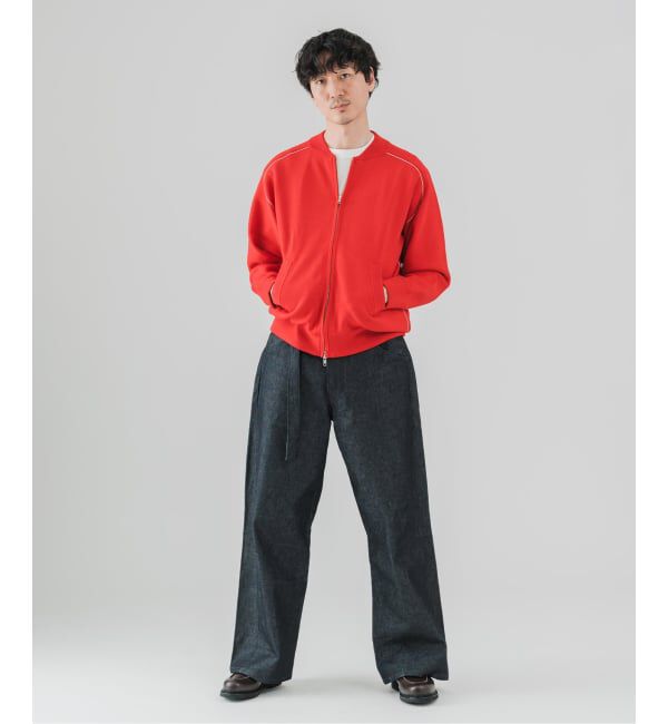EDIFICE「スウェットライク トラックジャケット」|ニット・セーター|