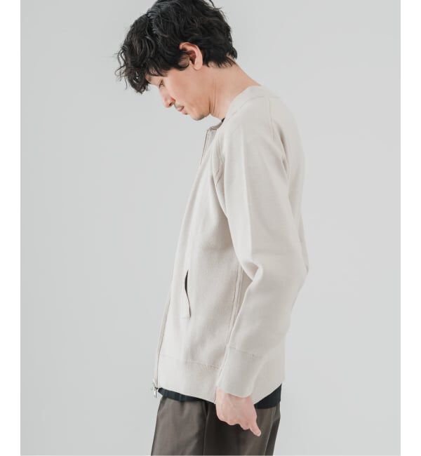 EDIFICE「スウェットライク トラックジャケット」|ニット・セーター|