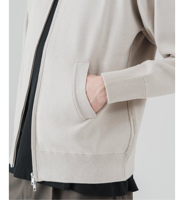 EDIFICE「スウェットライク トラックジャケット」|ニット・セーター|
