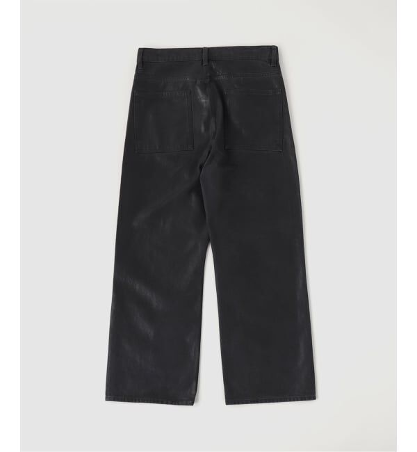PULP「NO MAINTENANCE / ノーメンテナンス BAGGY DENIM WAXED BLACK」|デニム|