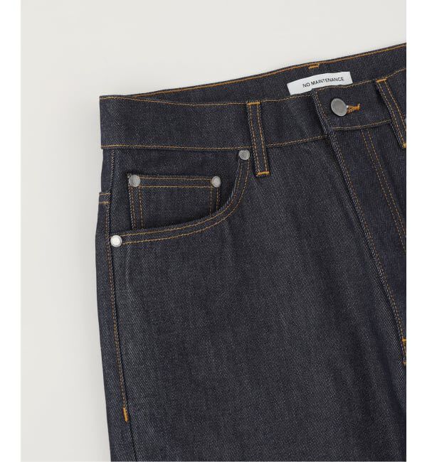 PULP「NO MAINTENANCE / ノーメンテナンス HAZE DENIM RAW BLUE」|デニム|