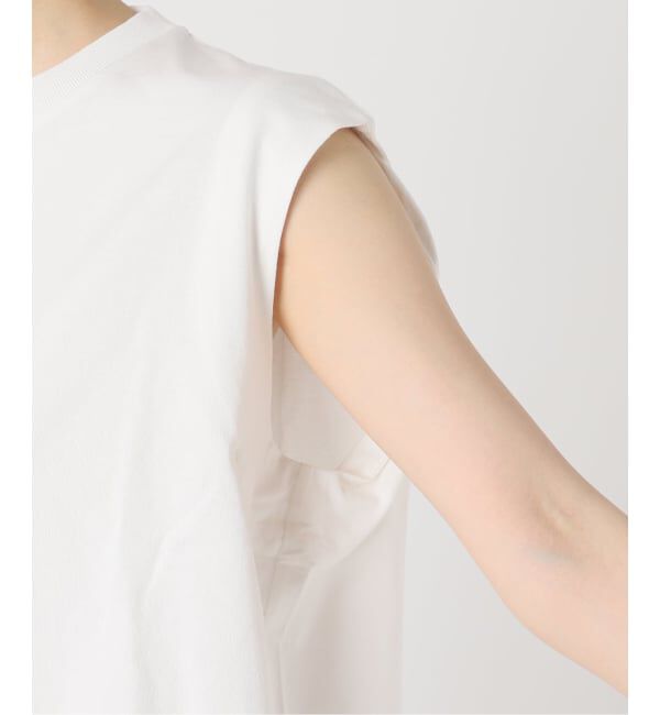 JOURNAL STANDARD「《追加2》シャーリングノースリーブＴシャツ」|Tシャツ・カットソー|