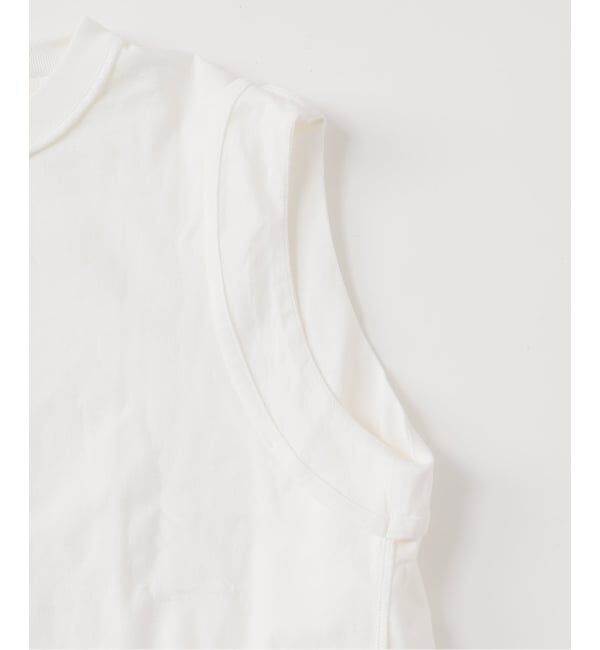 JOURNAL STANDARD「《追加2》シャーリングノースリーブＴシャツ」|Tシャツ・カットソー|