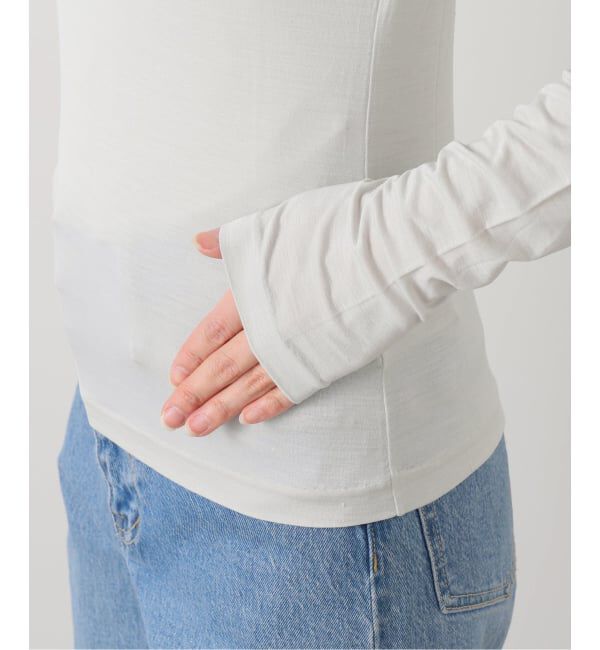 FRAMeWORK「SOWER/ソウワー EDIE シルク混 タートル」|Tシャツ・カットソー|