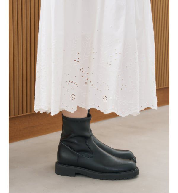 3.5cmトラックソールフィットショートブーツ 追加6》3.5cmトラックソールフィットショートブーツ｜ルミネの