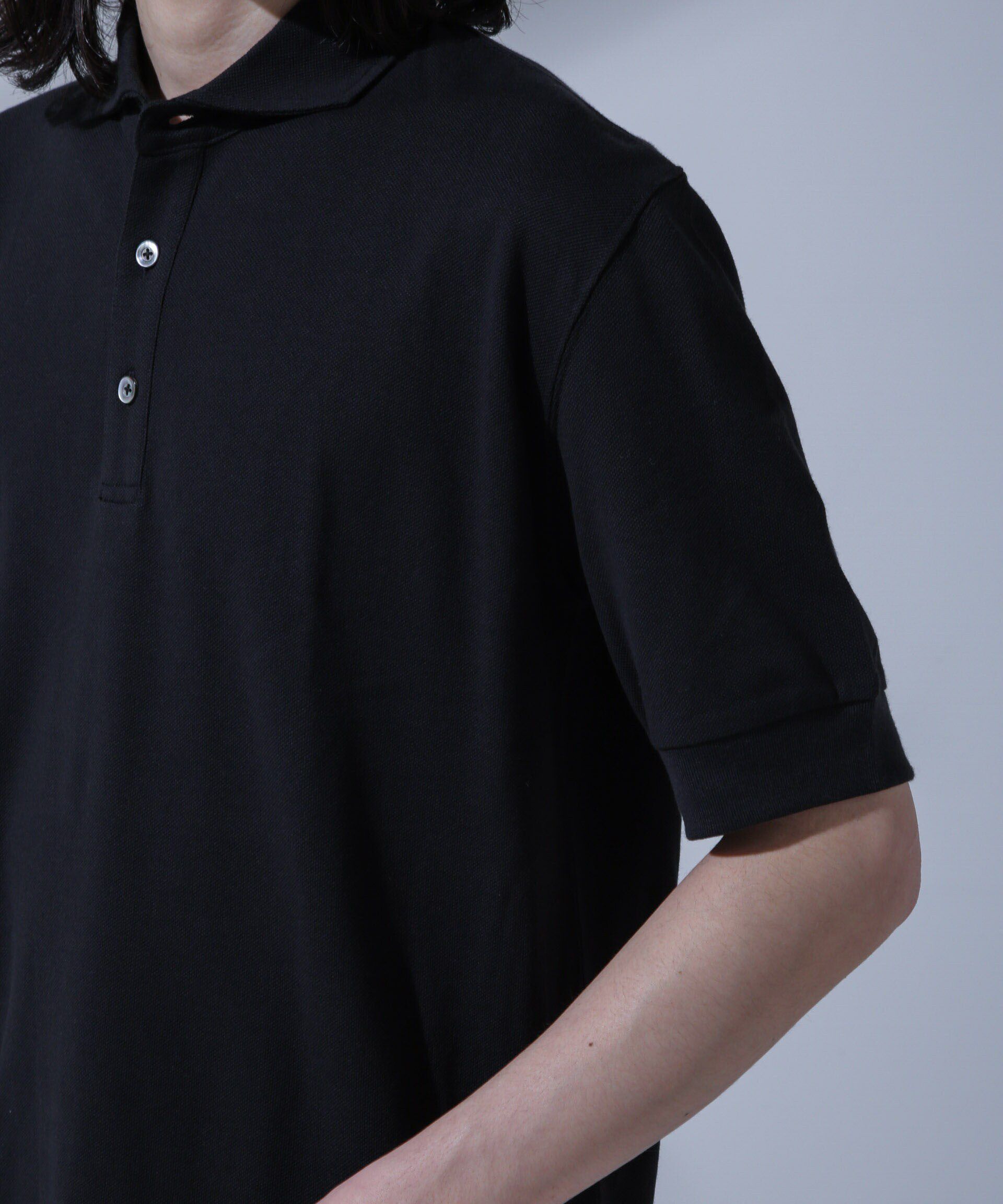 nano･universe「WEB限定/Anti Soaked(R)  汗染み防止ポロシャツ/カッタウェイ」|Tシャツ・カットソー|